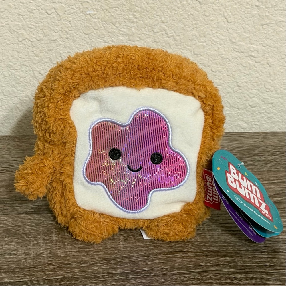 Bum Bumz Timothy Toast With Jam Plush